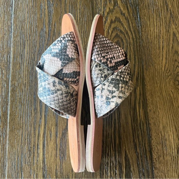 Free People Rio Vista Leather Slide Sandal - Picture 6 of 9